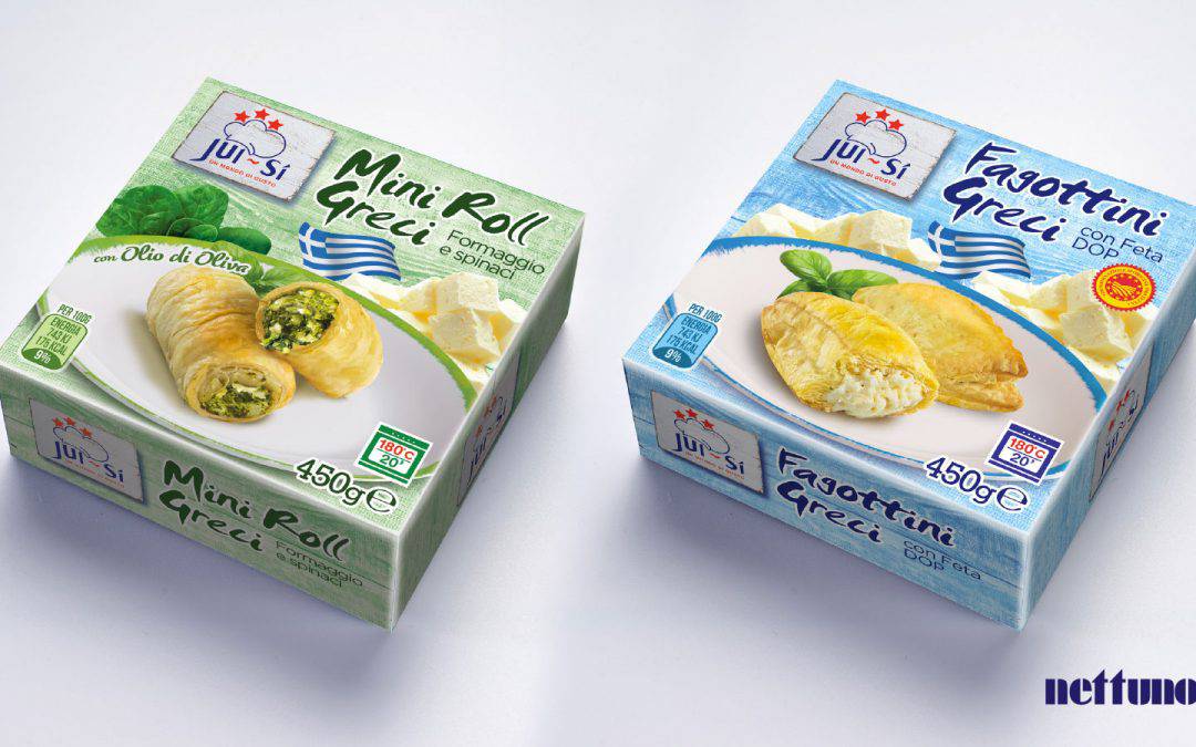 Miniroll e Fagottini Greci JUI-Sì GOURMET